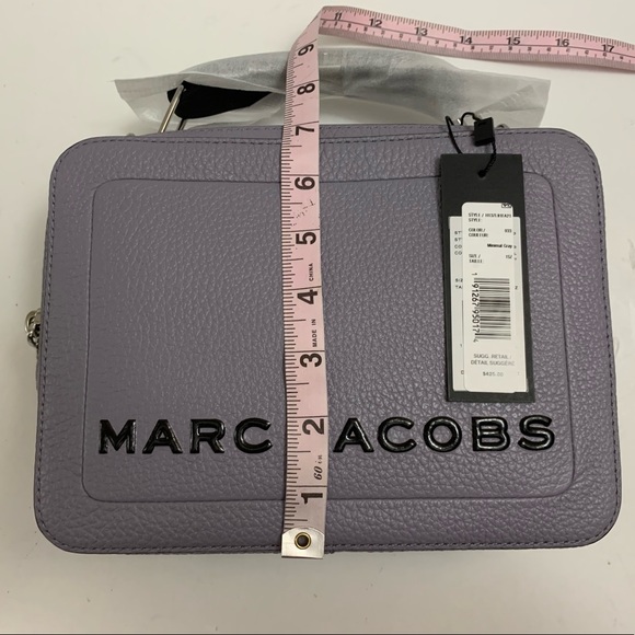 Marc Jacobs The Textured Logo Box Shoulder Bag - Picture 13 of 13